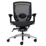 Silla ejecutiva ADVANCE NEGRA respaldo medio